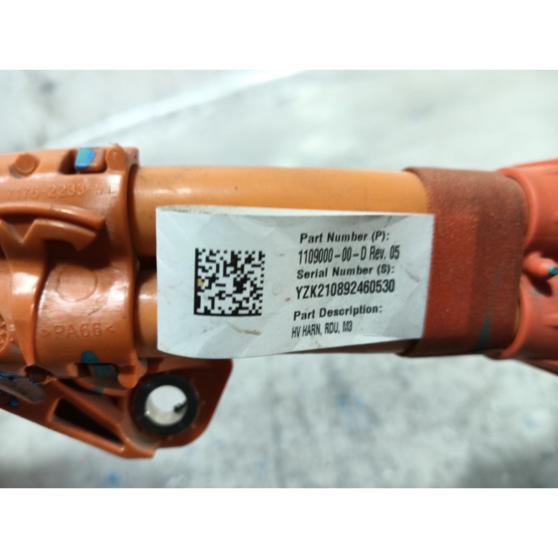 Recambio de cables para tesla model 3 (5yj3) ev awd referencia OEM IAM   