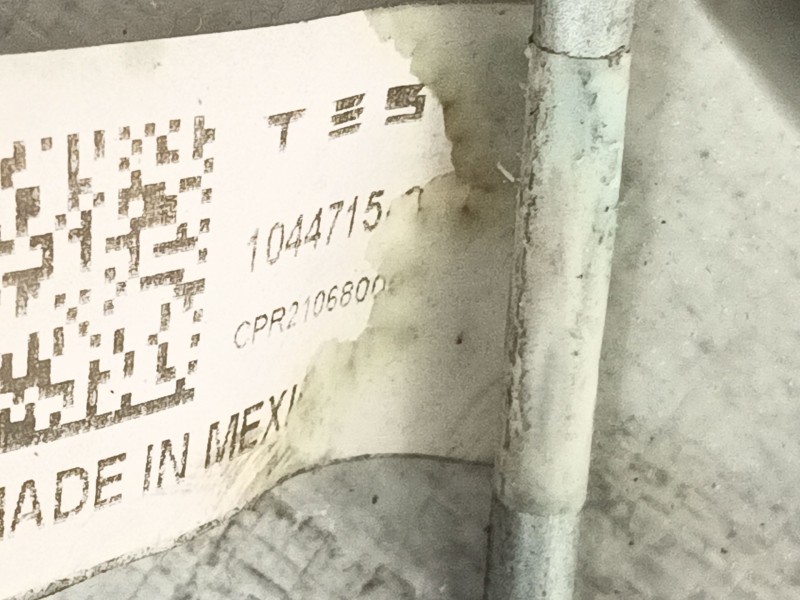 Recambio de tubo para tesla model 3 (5yj3) ev awd referencia OEM IAM   