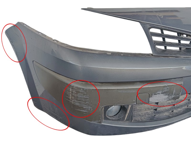Recambio de paragolpes delantero para renault megane ii berlina 5p confort authentique referencia OEM IAM 8200484322  8200412362