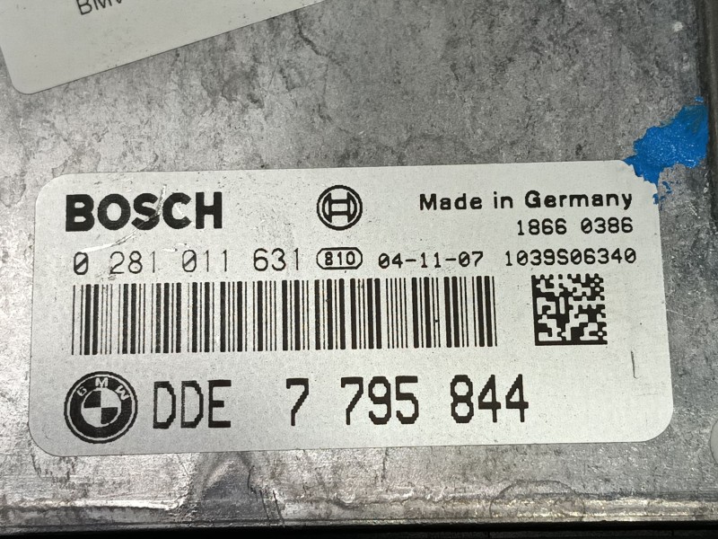 Recambio de centralita motor uce para bmw 1 (e87) 118 d referencia OEM IAM   