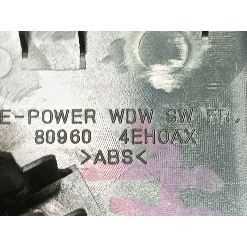 Recambio de mando elevalunas delantero derecho para nissan qashqai ii suv (j11, j11_) 1.2 dig-t referencia OEM IAM   