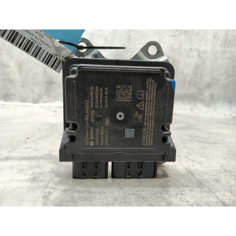 Recambio de centralita airbag para tesla model 3 (5yj3) ev awd referencia OEM IAM   