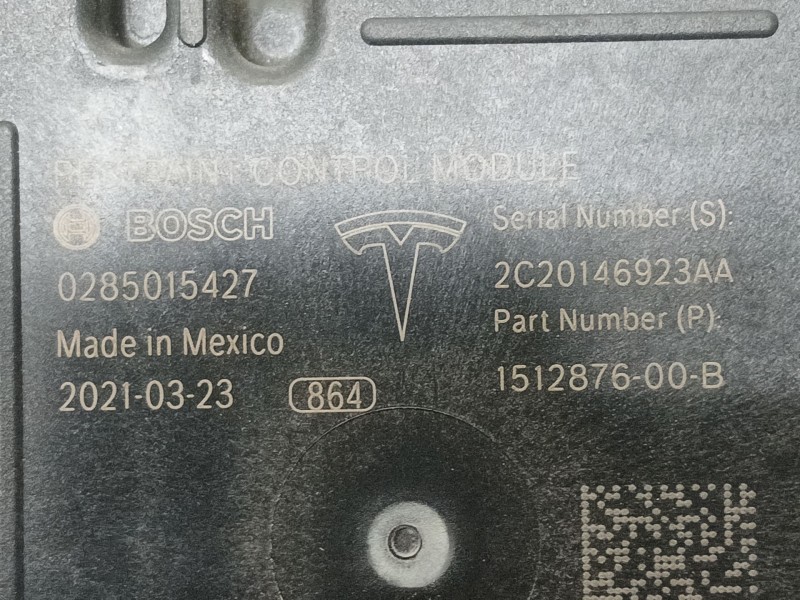 Recambio de centralita airbag para tesla model 3 (5yj3) ev awd referencia OEM IAM   