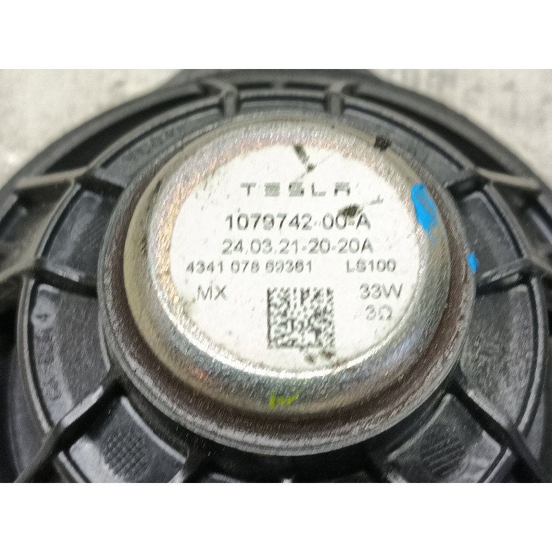 Recambio de altavoz para tesla model 3 (5yj3) ev awd referencia OEM IAM   