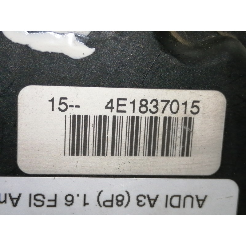 Recambio de cerradura puerta delantera izquierda para audi a3 (8p) 1.6 fsi ambiente referencia OEM IAM 4E1837015  
