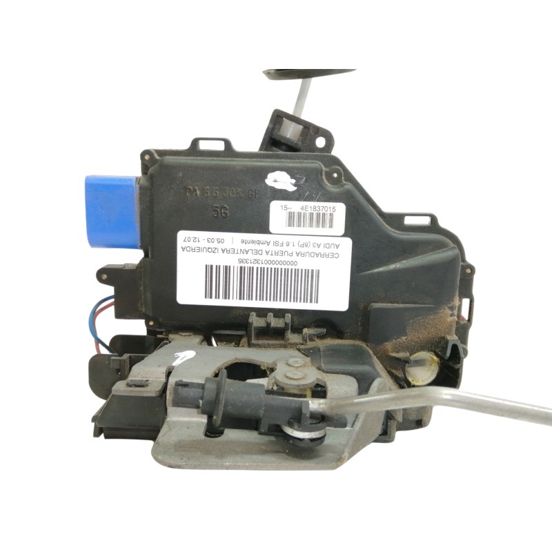 Recambio de cerradura puerta delantera izquierda para audi a3 (8p) 1.6 fsi ambiente referencia OEM IAM 4E1837015  