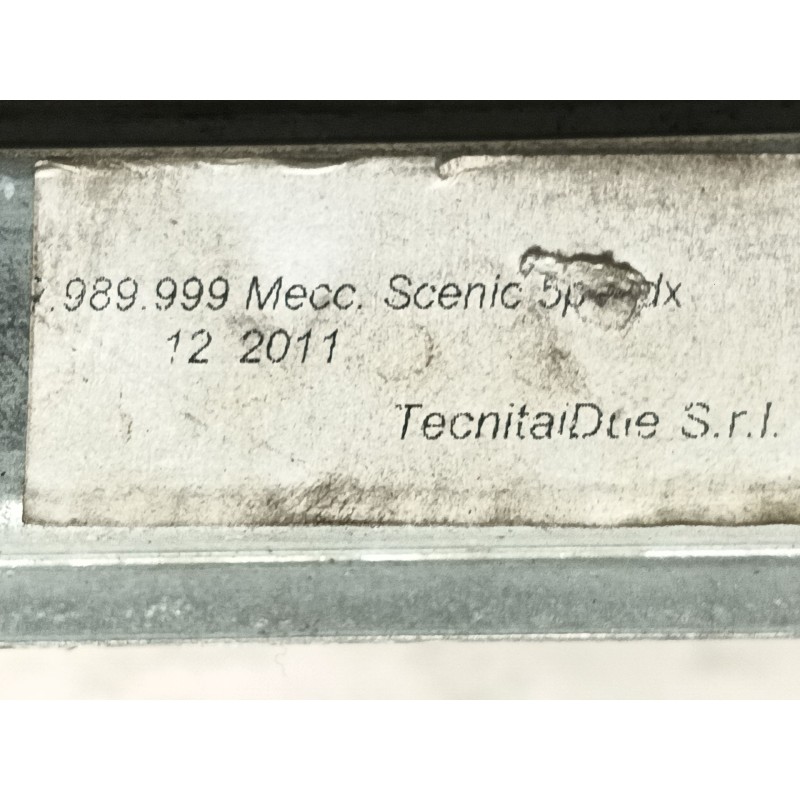 Recambio de elevalunas trasero derecho para renault scenic ii grand business referencia OEM IAM   