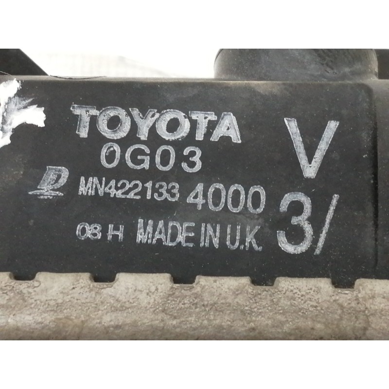 Recambio de radiador agua para toyota corolla (e12) 2.0 d-4d linea luna berlina referencia OEM IAM MN4221334000  