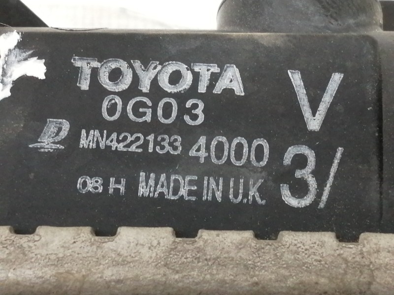 Recambio de radiador agua para toyota corolla (e12) 2.0 d-4d linea luna berlina referencia OEM IAM MN4221334000  