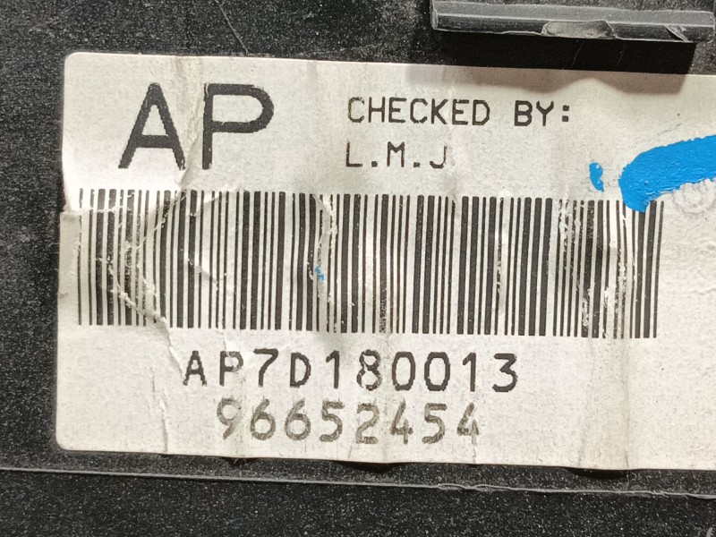 Recambio de cuadro instrumentos para chevrolet aveo ls referencia OEM IAM AP7D180013 96652454 