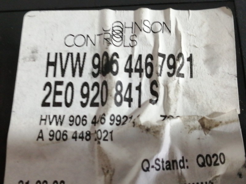 Recambio de cuadro instrumentos para volkswagen crafter combi (2e) combi, techo elevado 35 referencia OEM IAM 9064467921 2E09208