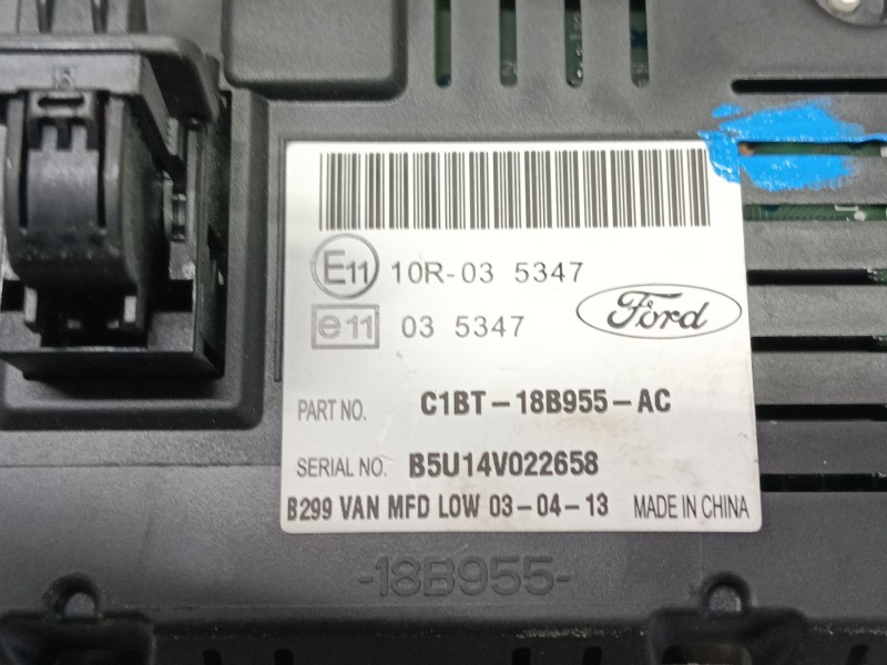 Recambio de pantalla multifuncion para ford fiesta (ccn) trend referencia OEM IAM   