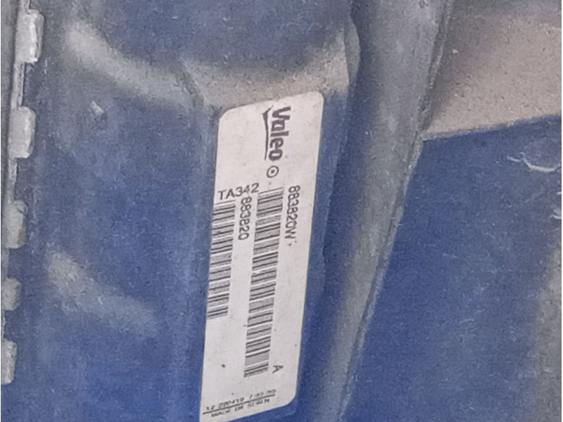 Recambio de radiador agua para volkswagen golf ii (19e, 1g1) 1.0 referencia OEM IAM   