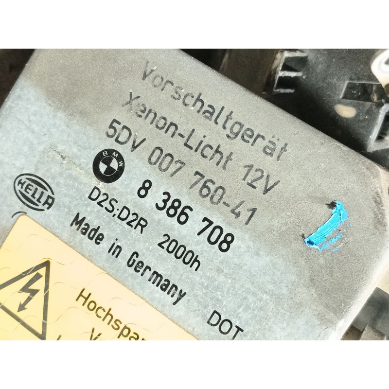 Recambio de faro izquierdo para bmw x5 (e53) 4.4i automático referencia OEM IAM 8386708 15183300LI 15183300LI XENON