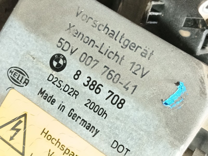 Recambio de faro izquierdo para bmw x5 (e53) 4.4i automático referencia OEM IAM 8386708 15183300LI 15183300LI XENON