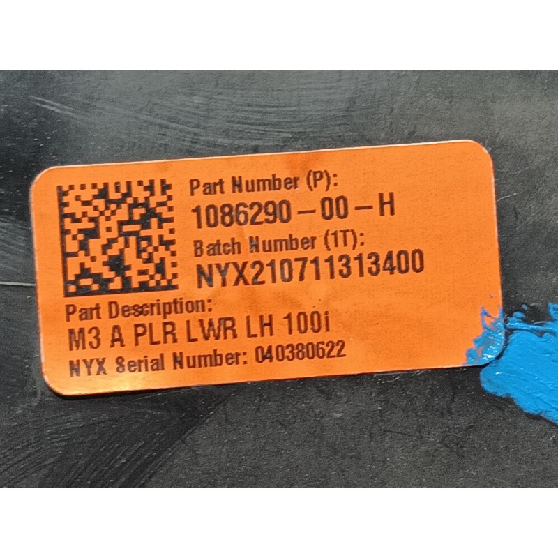 Recambio de moldura para tesla model 3 (5yj3) ev awd referencia OEM IAM   EMBELLECEDOR PUERTA DELANTERO IZQUIERDO