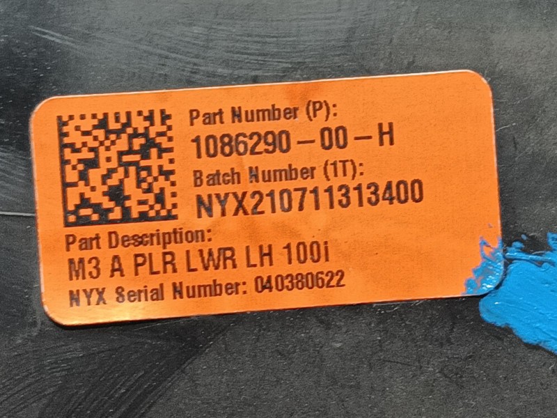 Recambio de moldura para tesla model 3 (5yj3) ev awd referencia OEM IAM   EMBELLECEDOR PUERTA DELANTERO IZQUIERDO