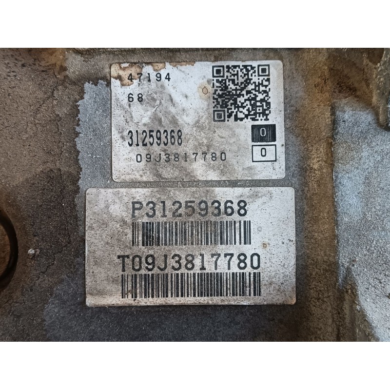 Recambio de caja cambios para volvo s80 berlina 2.4 d momentum referencia OEM IAM 36050882 AUTOMATICA TF80SC 9J3817780