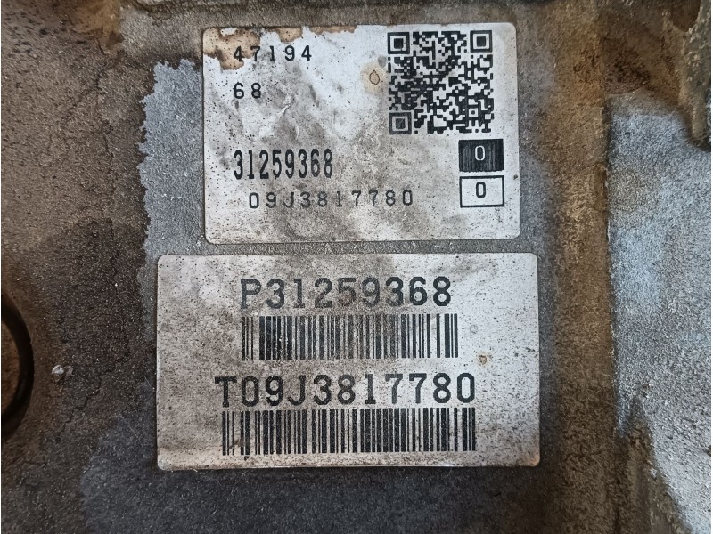 Recambio de caja cambios para volvo s80 berlina 2.4 d momentum referencia OEM IAM 36050882 AUTOMATICA TF80SC 9J3817780