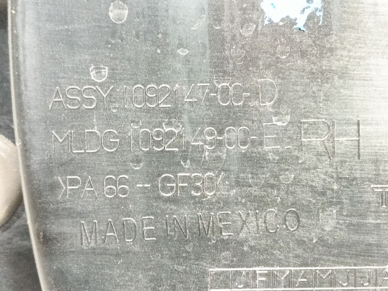 Recambio de elevalunas delantero derecho para tesla model 3 (5yj3) ev awd referencia OEM IAM   