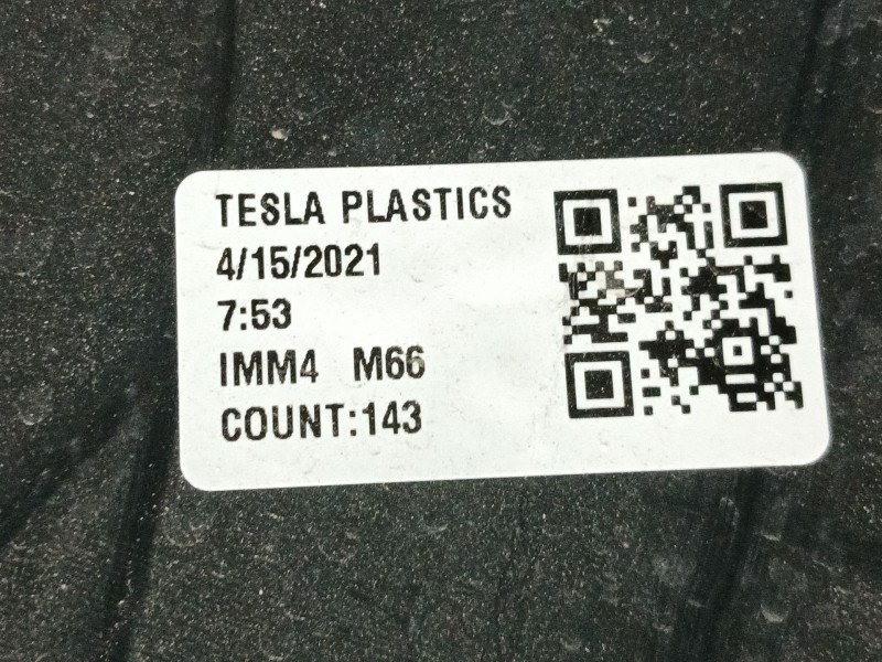 Recambio de moldura para tesla model 3 (5yj3) ev awd referencia OEM IAM   