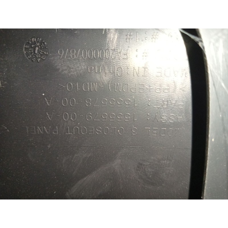 Recambio de moldura para tesla model 3 (5yj3) ev awd referencia OEM IAM   GUARNECIDO MALETERO DELANTERO