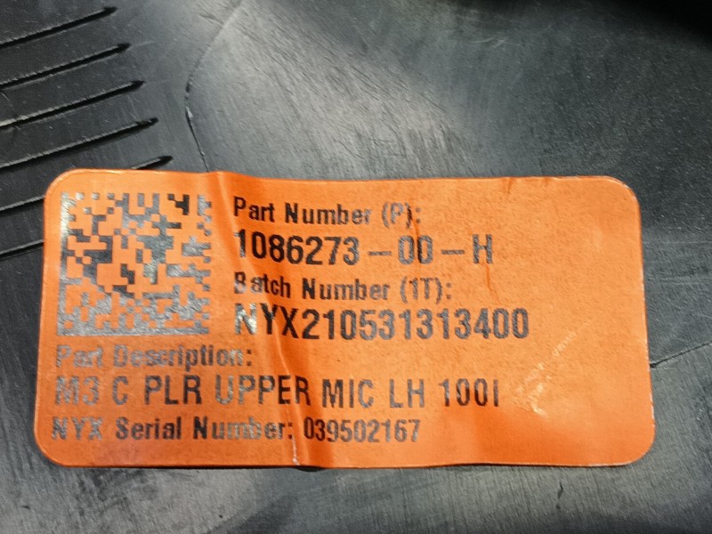 Recambio de moldura para tesla model 3 (5yj3) ev awd referencia OEM IAM   