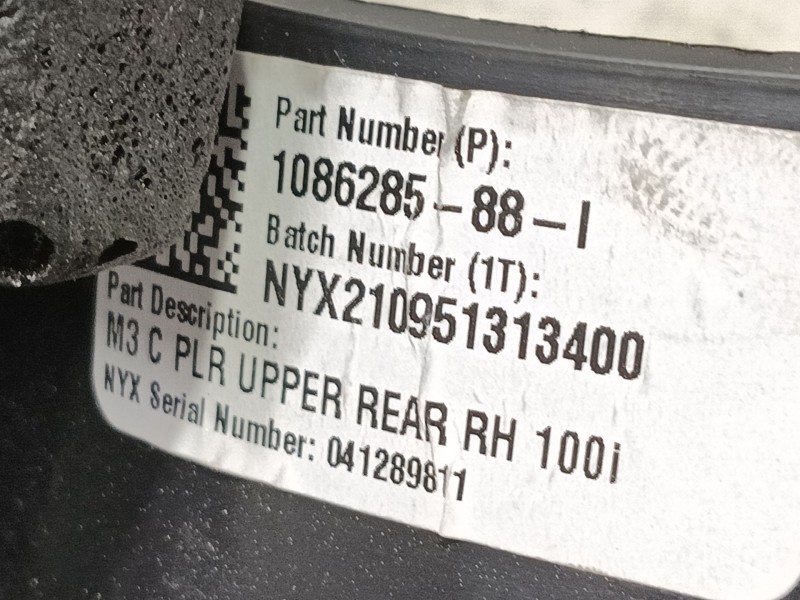 Recambio de moldura para tesla model 3 (5yj3) ev awd referencia OEM IAM  108628588I 