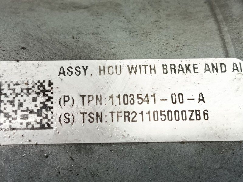 Recambio de abs para tesla model 3 (5yj3) ev awd referencia OEM IAM 104474600A 110354100A 