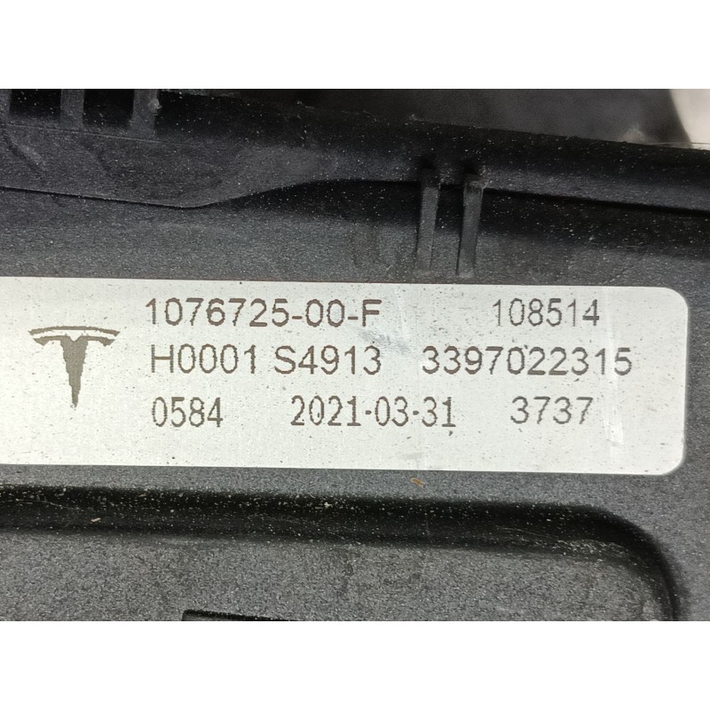 Recambio de motor limpia delantero para tesla model 3 (5yj3) ev awd referencia OEM IAM   