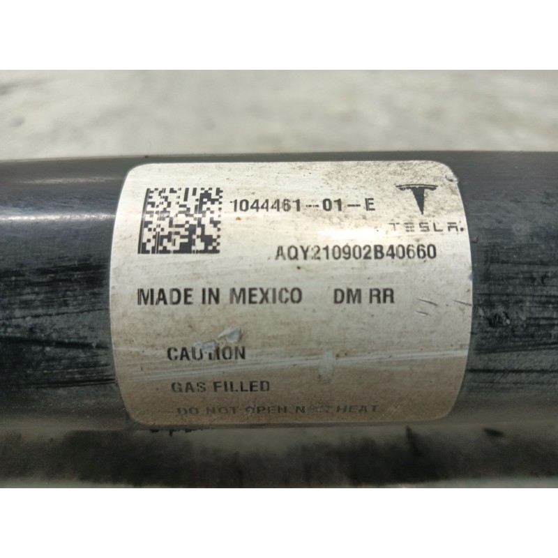 Recambio de amortiguador trasero derecho para tesla model 3 (5yj3) ev awd referencia OEM IAM 104446101E  