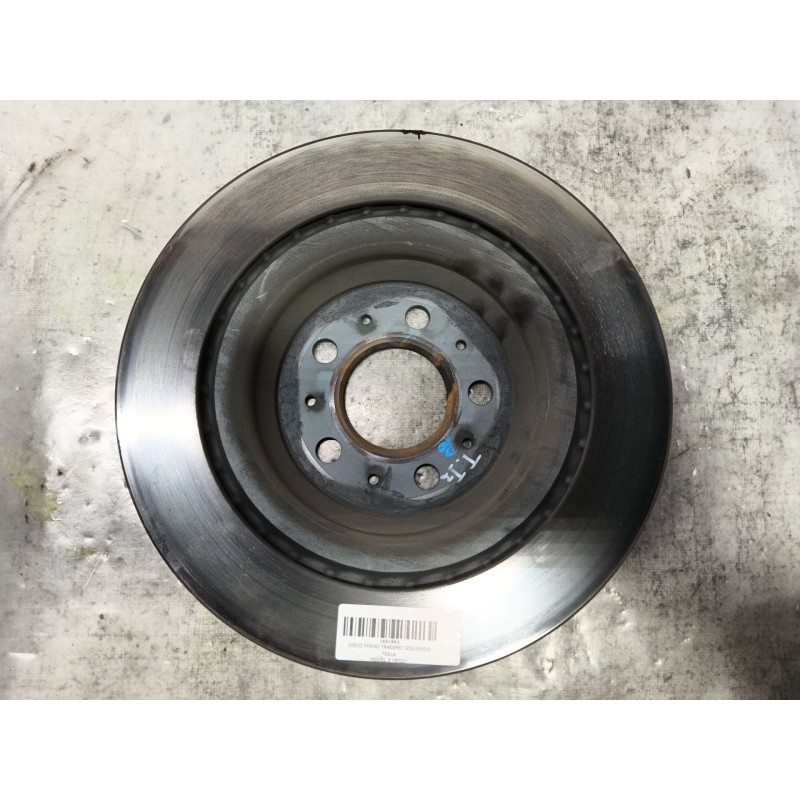 Recambio de disco freno trasero izquierdo para tesla model 3 (5yj3) ev awd referencia OEM IAM   
