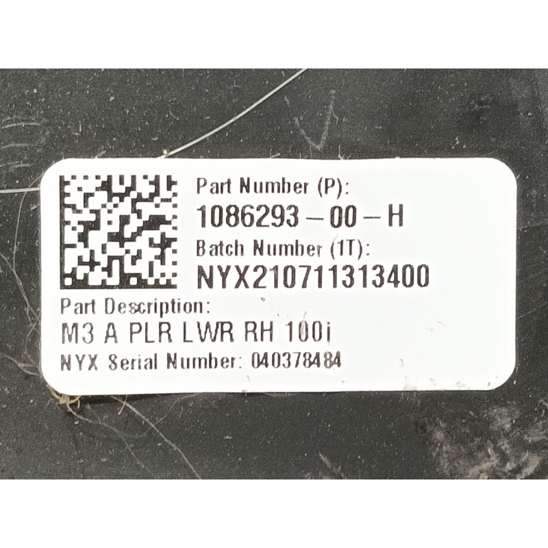 Recambio de moldura para tesla model 3 (5yj3) ev awd referencia OEM IAM   