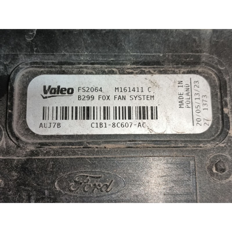Recambio de electroventilador para ford fiesta (ccn) trend referencia OEM IAM   