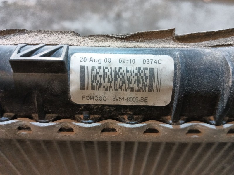 Recambio de radiador agua para ford fiesta (cb1) ghia referencia OEM IAM   