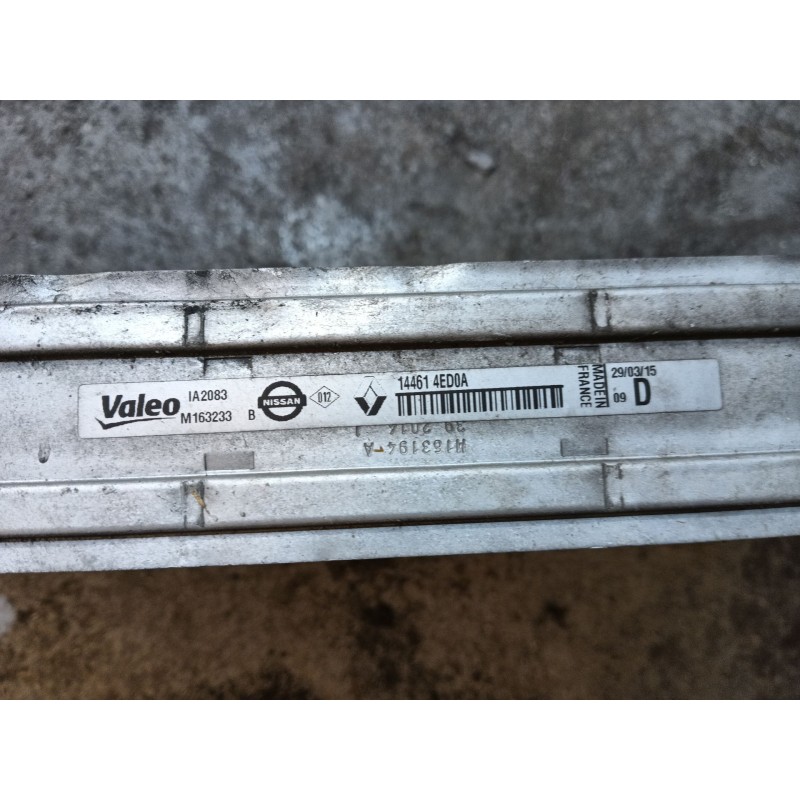 Recambio de intercooler para nissan qashqai ii suv (j11, j11_) 1.2 dig-t referencia OEM IAM   