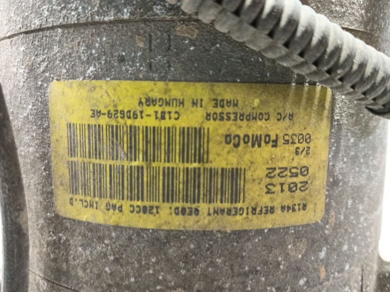 Recambio de compresor aire acondicionado para ford fiesta (ccn) trend referencia OEM IAM   