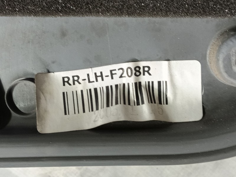 Recambio de guarnecido puerta trasera izquierda para kia rio ipanema berlina referencia OEM IAM  RRLHF208R 