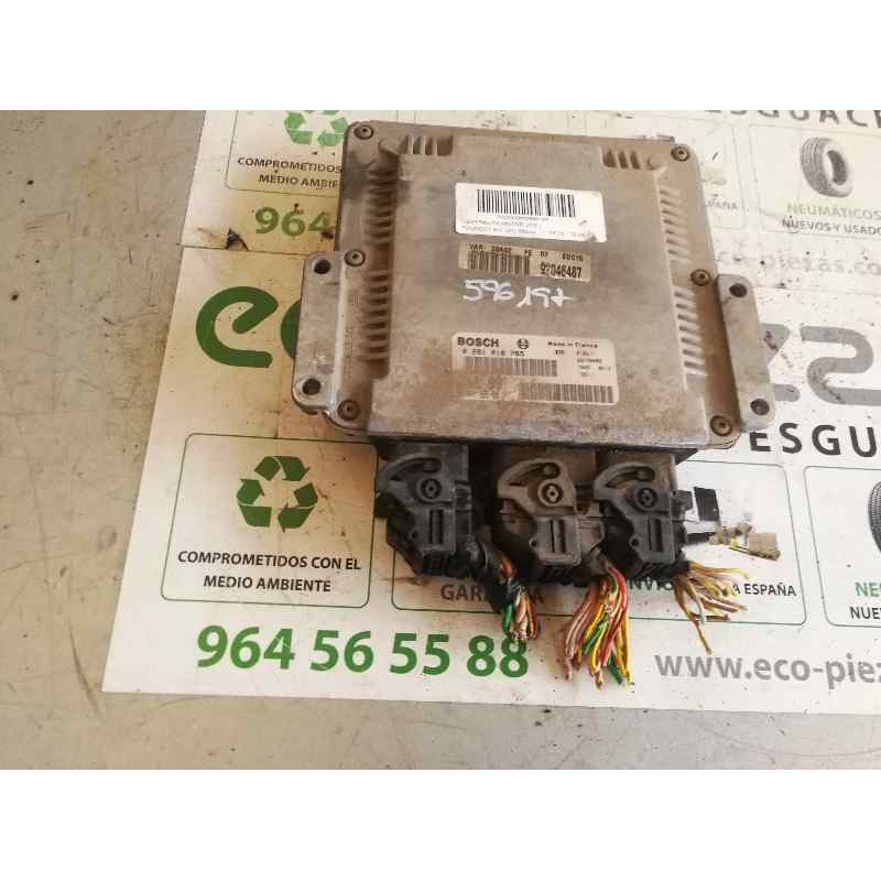 Recambio de centralita motor uce para peugeot 607 (s1) básico referencia OEM IAM 0281010765  