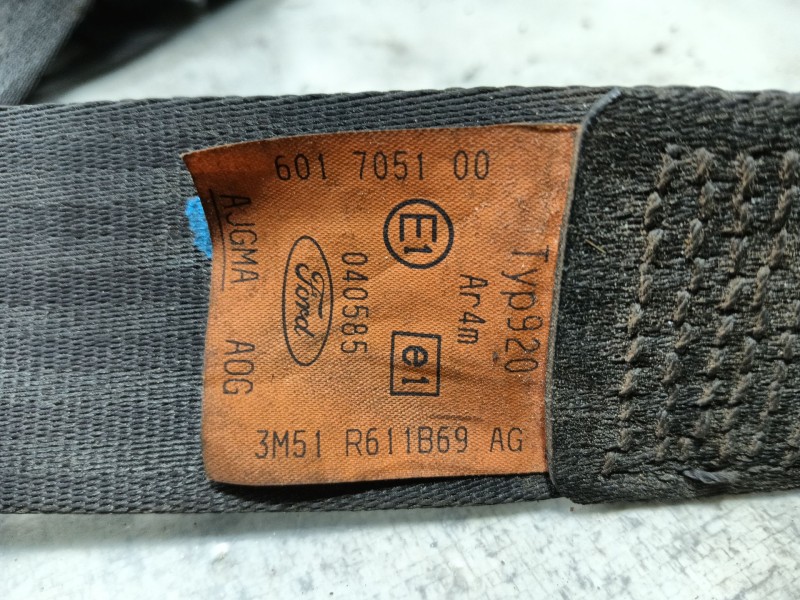 Recambio de cinturon seguridad trasero izquierdo para ford focus c-max (cap) ghia (d) referencia OEM IAM   