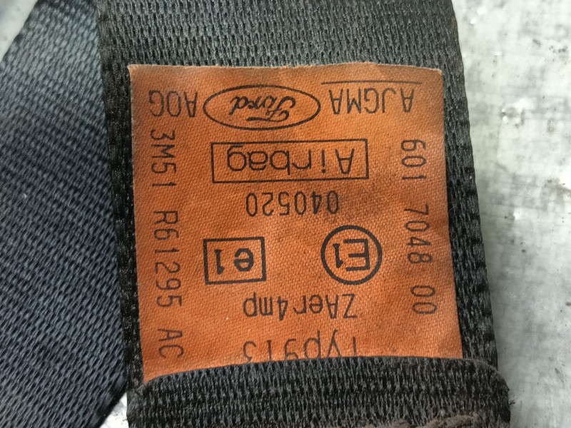 Recambio de cinturon seguridad delantero izquierdo para ford focus c-max (cap) ghia (d) referencia OEM IAM   