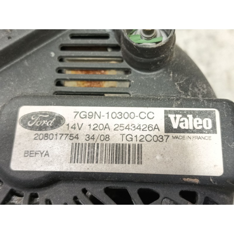 Recambio de alternador para ford fiesta (cb1) ghia referencia OEM IAM   