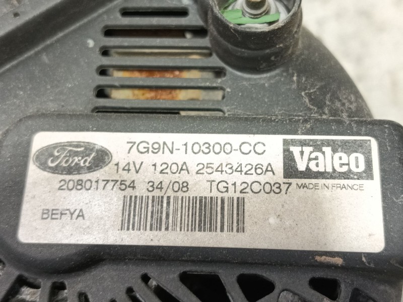 Recambio de alternador para ford fiesta (cb1) ghia referencia OEM IAM   