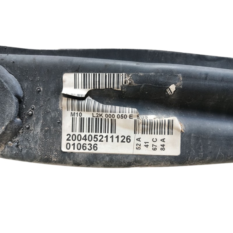 Recambio de refuerzo paragolpes delantero para volkswagen caddy ka/kb (2k) furg. referencia OEM IAM   