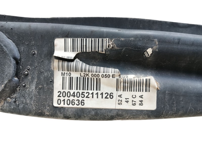 Recambio de refuerzo paragolpes delantero para volkswagen caddy ka/kb (2k) furg. referencia OEM IAM   