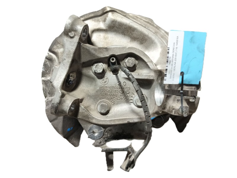 Recambio de mangueta delantera derecha para bmw serie 1 berlina (e81/e87) 116i referencia OEM IAM   