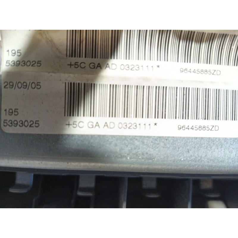 Recambio de airbag pies conductor para peugeot 407 st sport referencia OEM IAM   