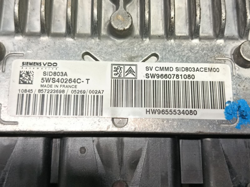 Recambio de centralita motor uce para peugeot 407 st sport referencia OEM IAM   