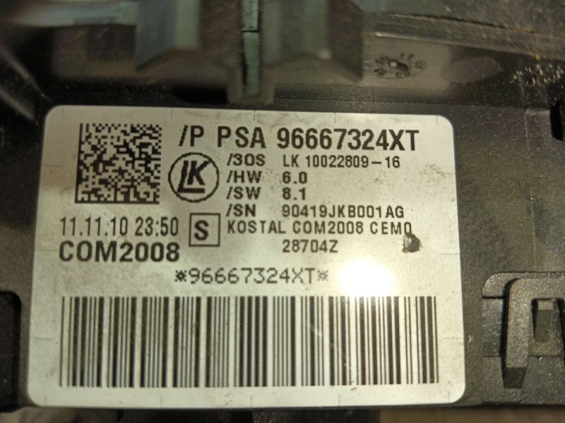 Recambio de mando multifuncion para citroën c3 sx referencia OEM IAM 96667324XT 1002280916 