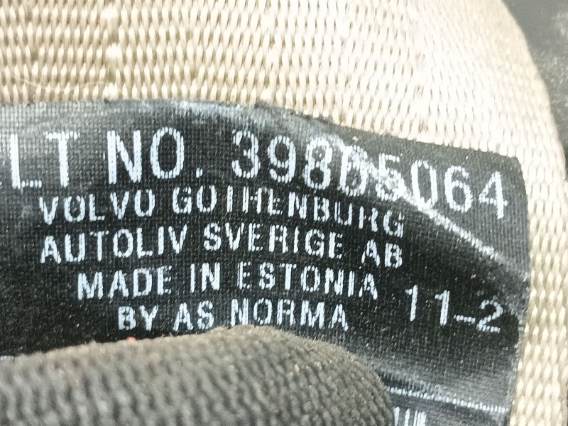 Recambio de cinturon seguridad delantero derecho para volvo s80 berlina 2.4 d momentum referencia OEM IAM   